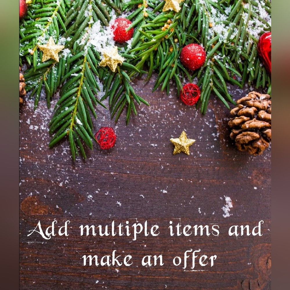 Make An Offer/ Bundle & Save On Shipping🎁